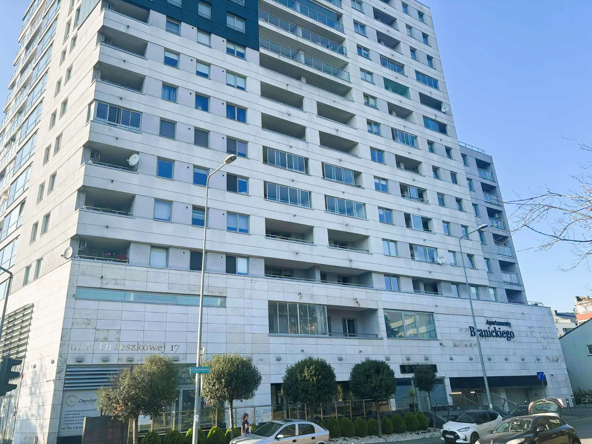 Apartamenty Branickiego, 3 pokoje. winda, garaż